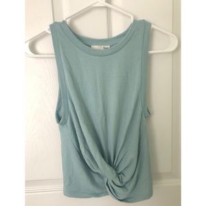Wilfred free crop top with knot